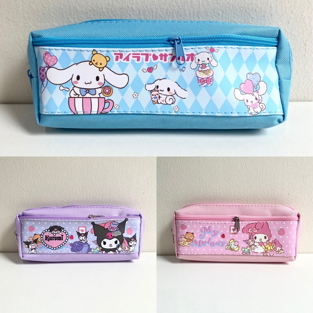 Jual Tempat Pensil Kain Atas Karakter Kartun Sanrio Kuromi Cinnamoroll ...