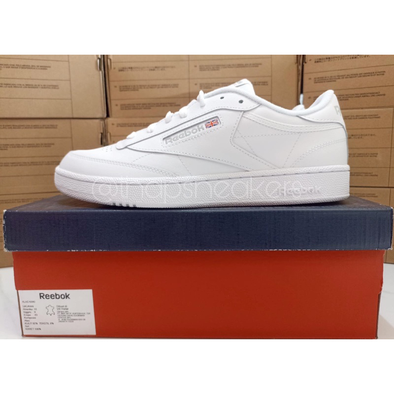 Jual Sepatu Reebok Unisex Classic Club C 85 Original PT MAP Resmi ...