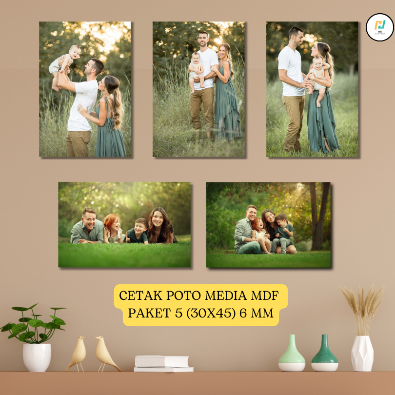 Jual Paket Cetak Foto Media Papan Kayu Mdf Ukuran X Cm Mm