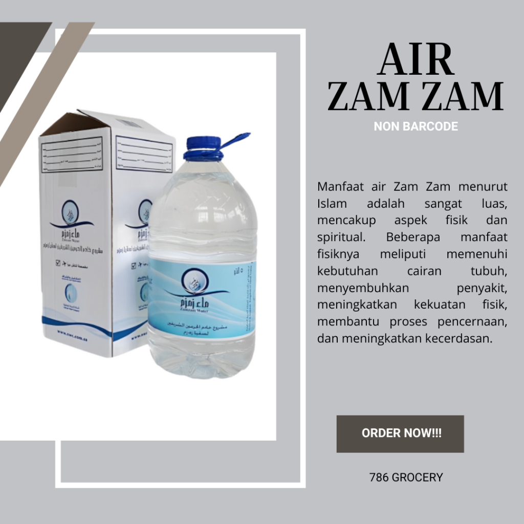 Jual Air Zam Zam Non Barcode Air Zam Zam Shopee Indonesia 7732