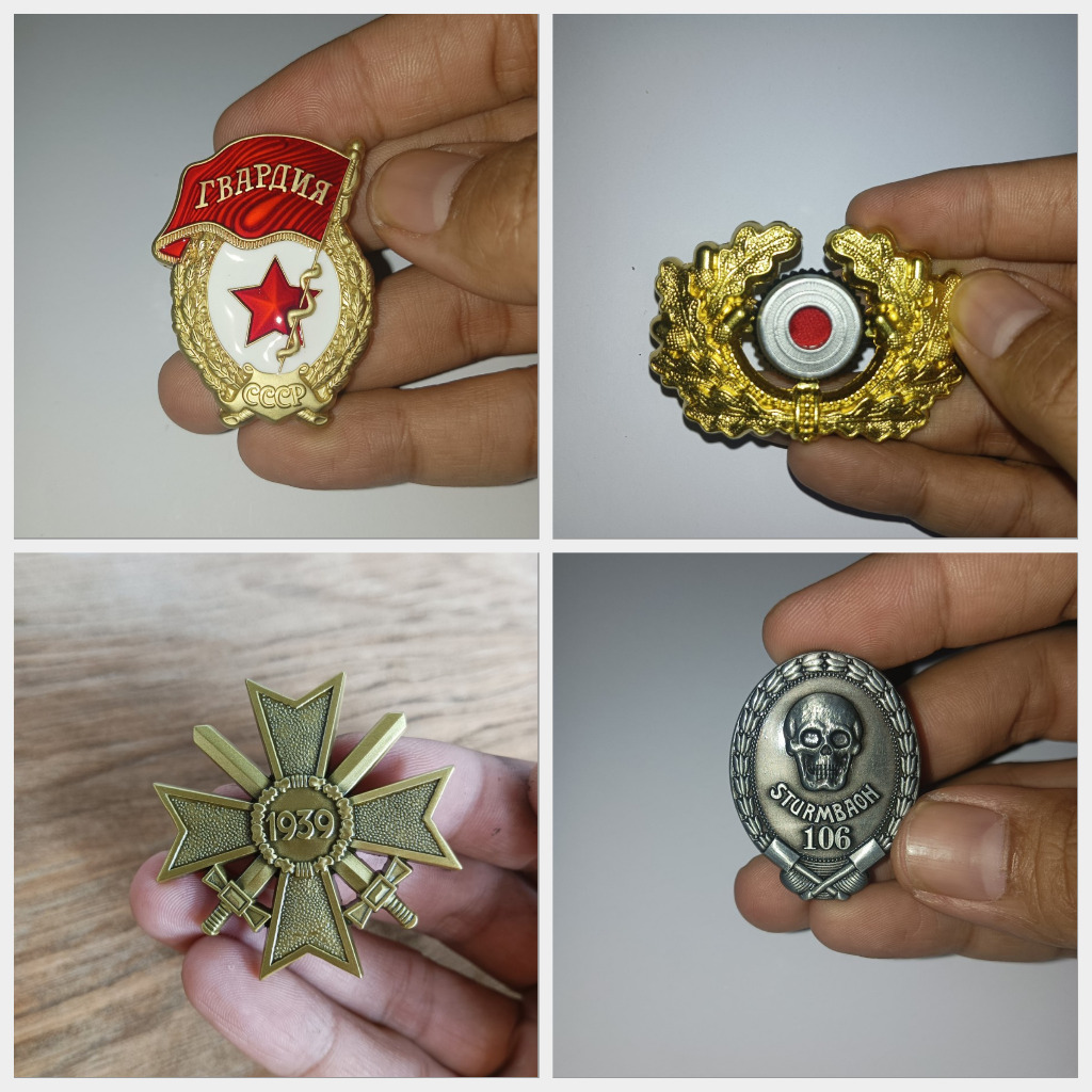 Jual Koleksi Pin Badge/Pin Bros Jadul/Classic era WW1/WW2 | Shopee ...