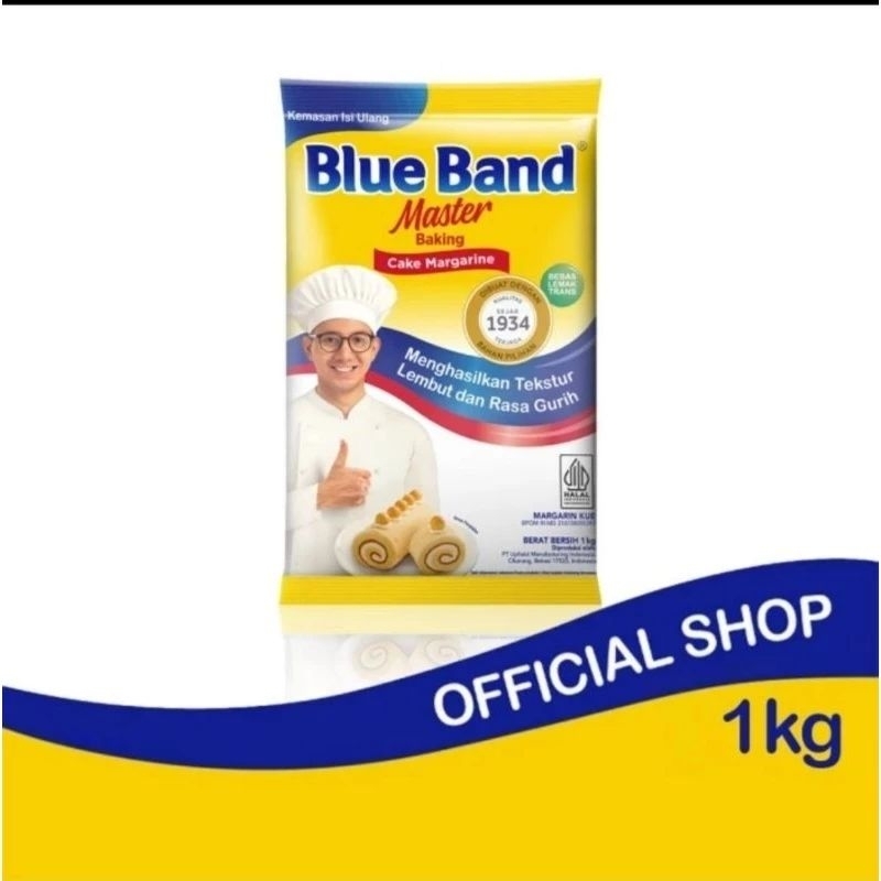 Jual Blue Band Cake Margarine Blueband Master Baking (Pouch 1 Kg