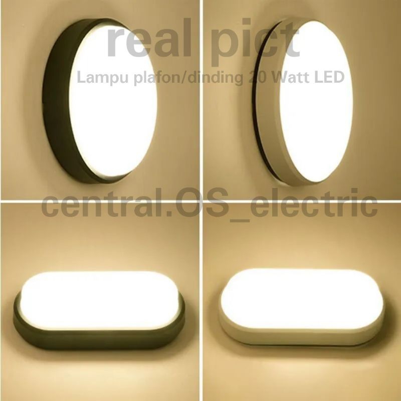Jual LAMPU BALL ICE LED 20 WATT PLAFON/ DINDING WALL LIGHT OUTDOOR ...