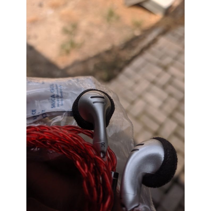 Jual Earbud Recable Custom Merah | Shopee Indonesia