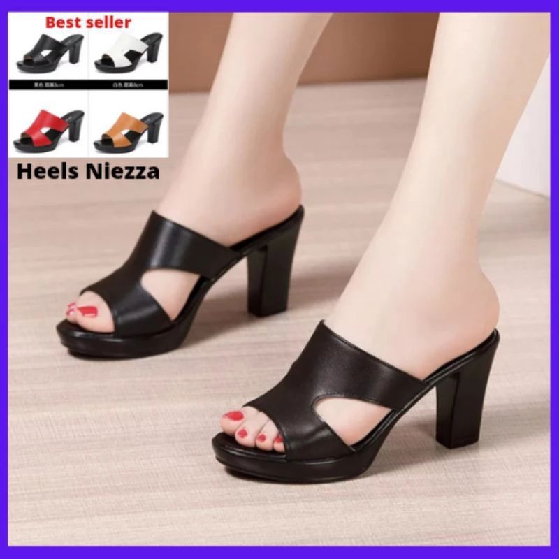 Sepatu wanita store high heels shopee