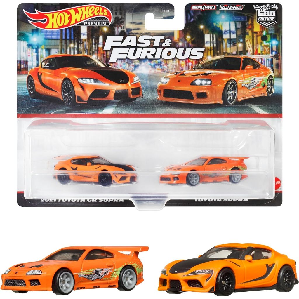 Jual Hotwheels hot Premium 2 twin pack Fast Furious 2021 Toyota GR