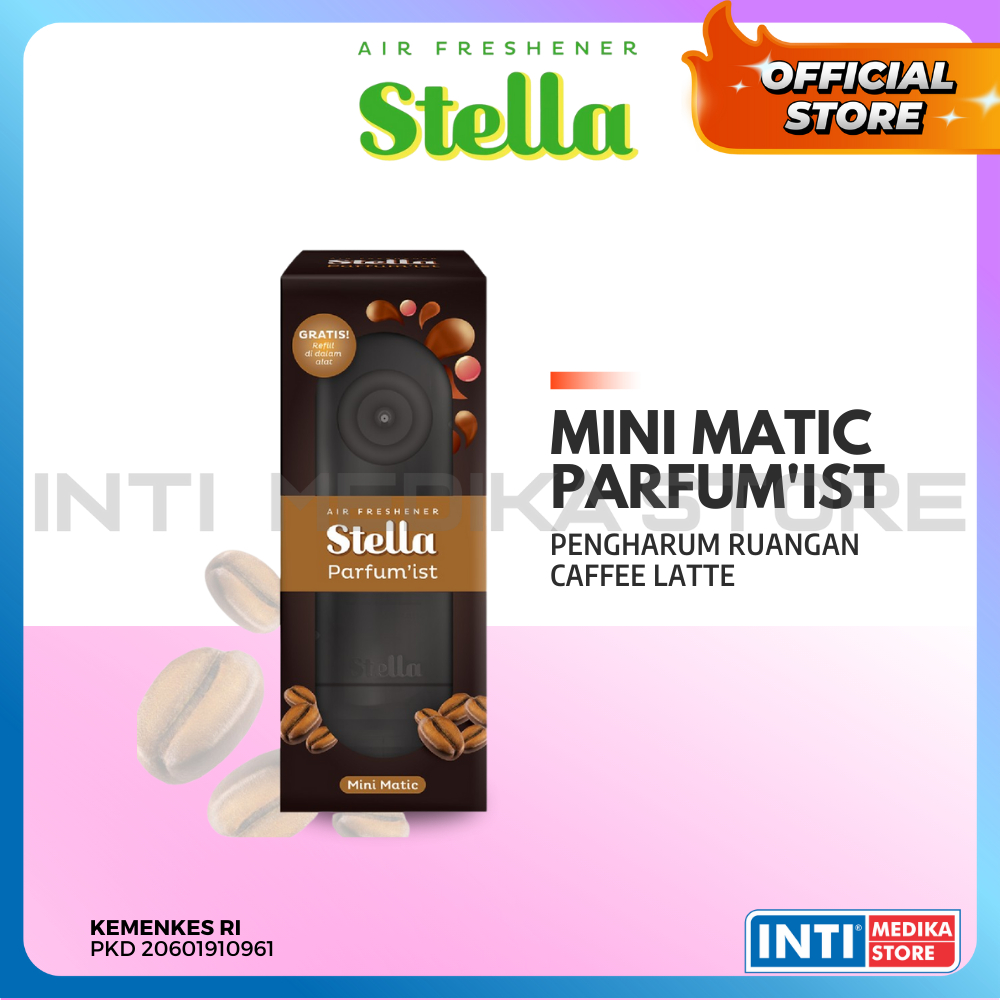 Jual STELLA - Mini Matic Parfum'ist Caffee Latte | Pengharum Ruangan ...