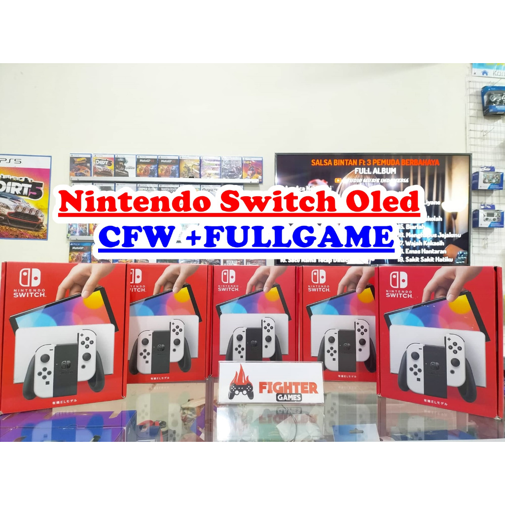 Jual [NEW/BARU] Nintendo Switch CFW 128GB +FULLGAME Free Bisa Pilih ...