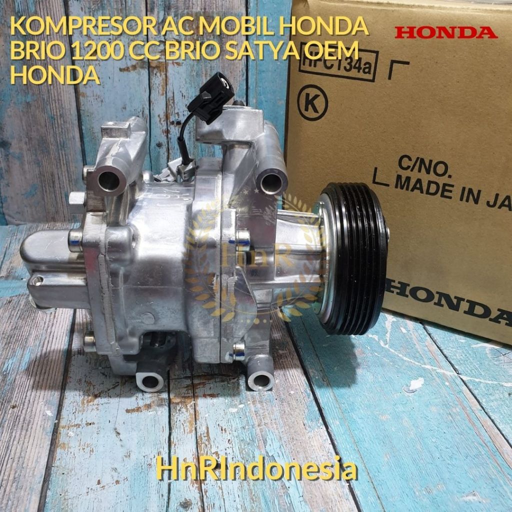Jual Kompresor AC Mobil Honda Brio 1.2 1200cc Brio Satya COMPRESSOR ...