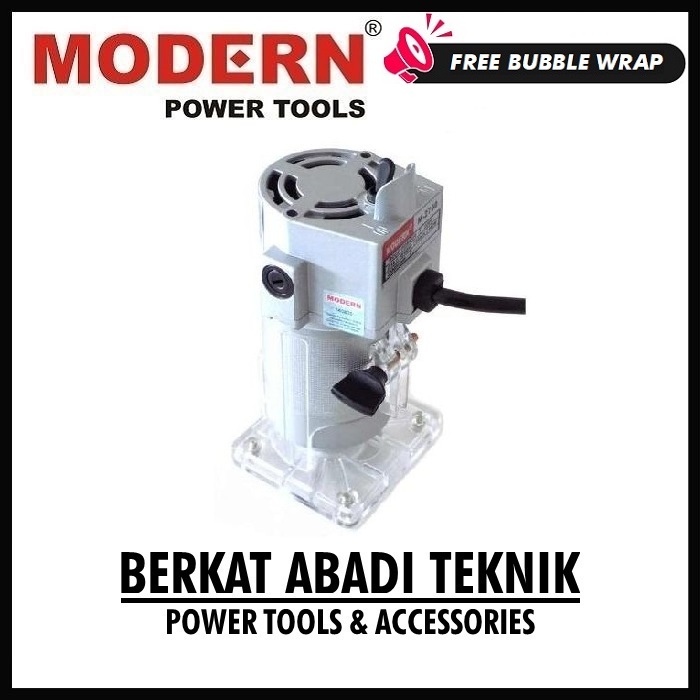 MODERN M-2700 Mesin Profil 6mm Kayu Router 6 mm Wood Trimmer M2700