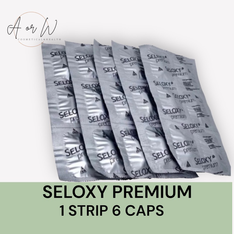 Jual SELOXY PREMIUM 1 STRIP 6 KAPLET | Shopee Indonesia