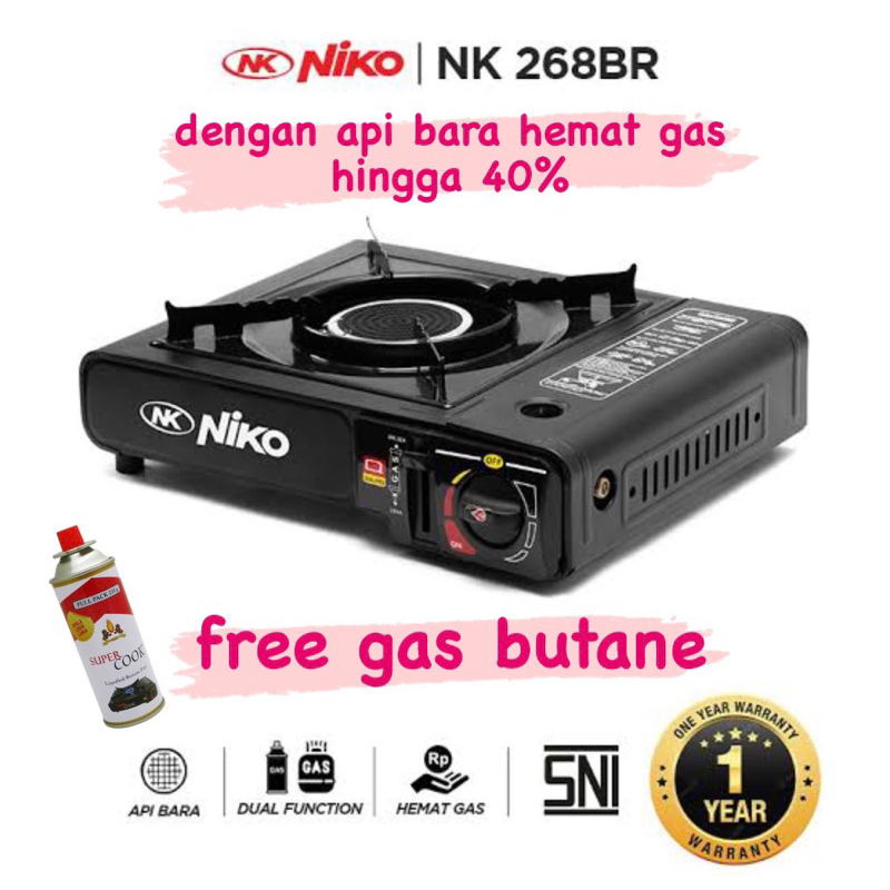 Jual Kompor Portable Niko Api Bara | Shopee Indonesia