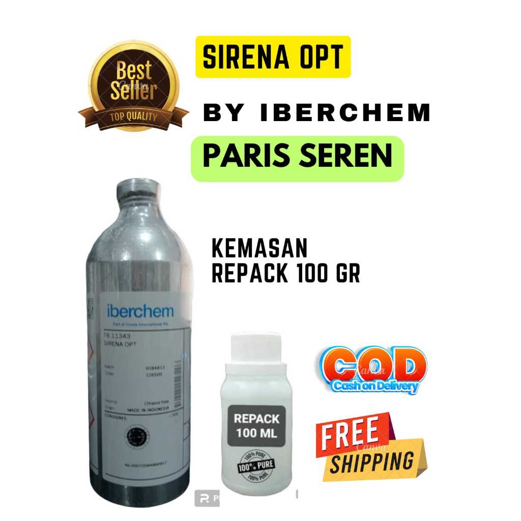 Jual 100 GR SIRENA OPT BY IBERCHEM SEARAH AROMA PARIS SIREN BIBIT MURNI ...