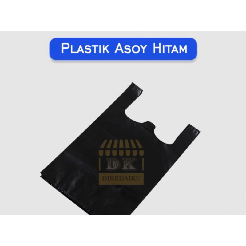 Jual Kantong Plastik Asoy Kresek HITAM PLASTIK SAMPAH BESAR MURAH ...