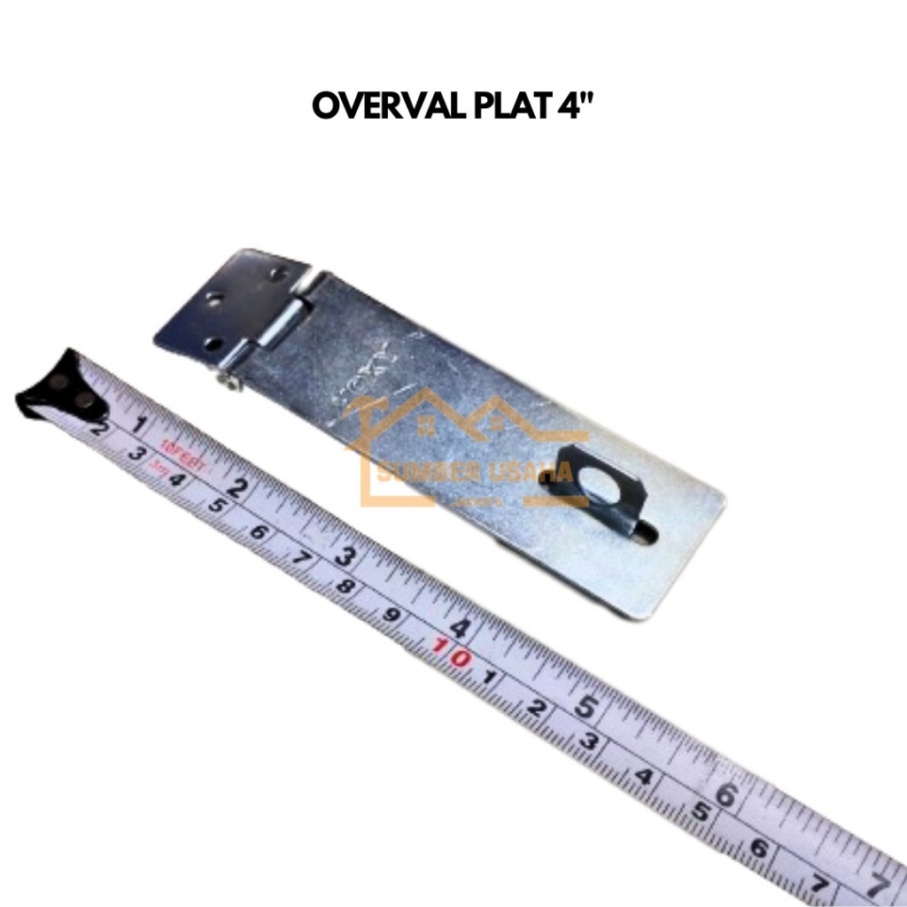 Jual Overval Plat Galvanis Tebal 4 Inch Voxy Overpal Grendel Cantolan ...