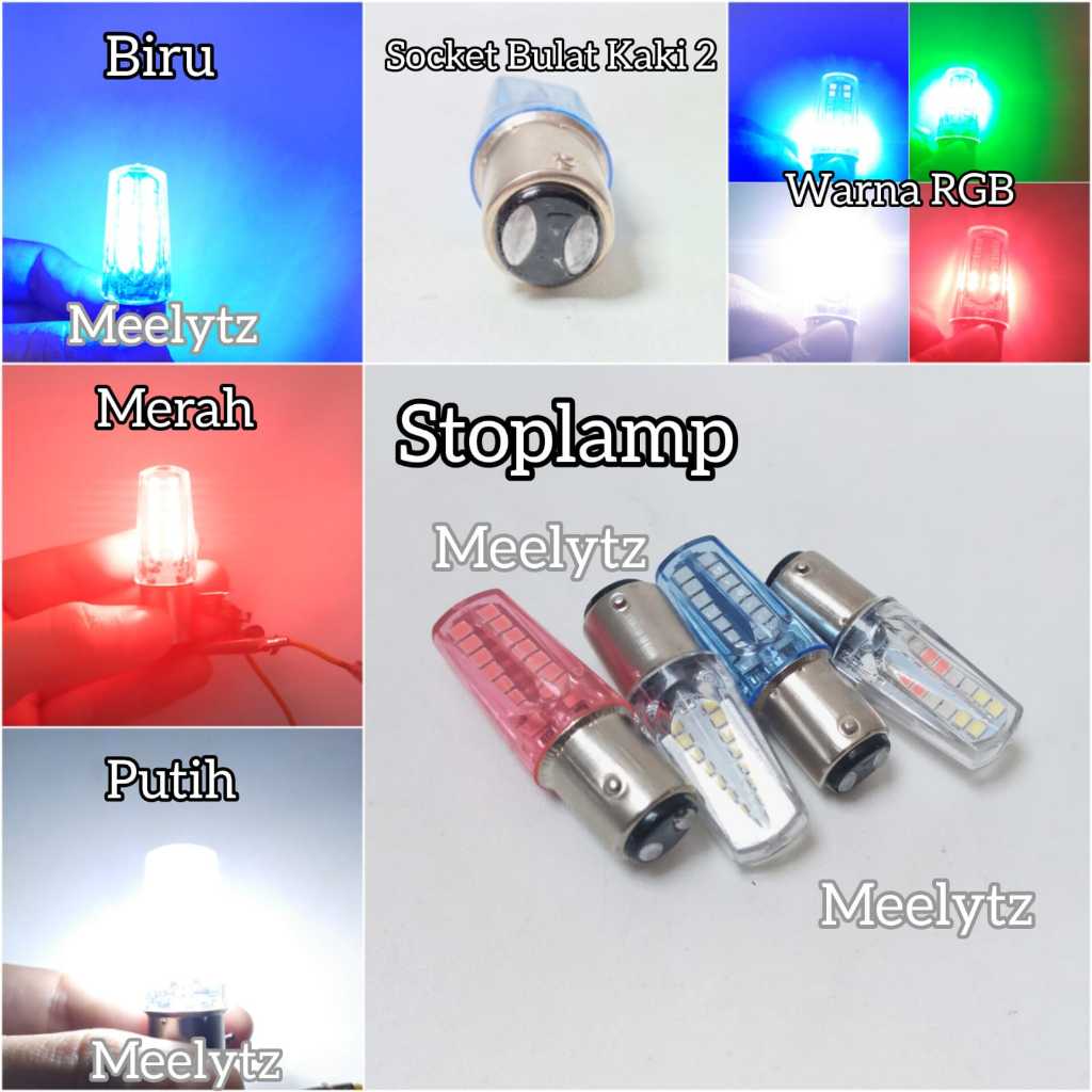 Jual Led Stoplamp Rem Kedip Senja Running Mata Led Socket Kaki Dua