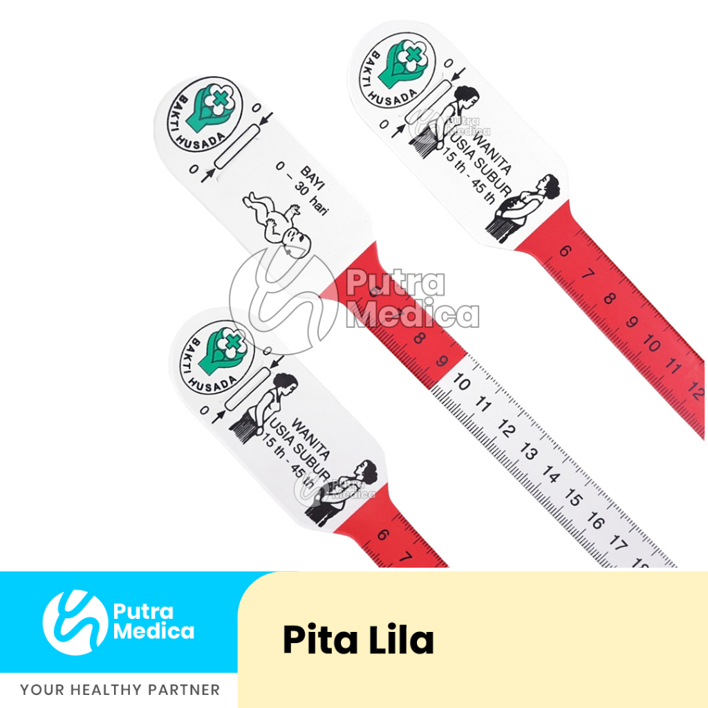 Jual Pita Lila 1 Pc Pita Ukur Lingkar Lengan Atas Meteran Lila Pengukur Lengan Ibu Hamil 5842