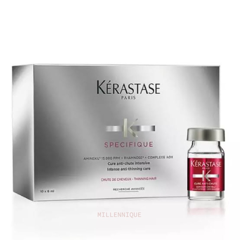 Jual KERASTASE SPECIFIQUE AMINEXIL CURE ANTI-CHUTE INTENSIVE 10 AMPOULE ...