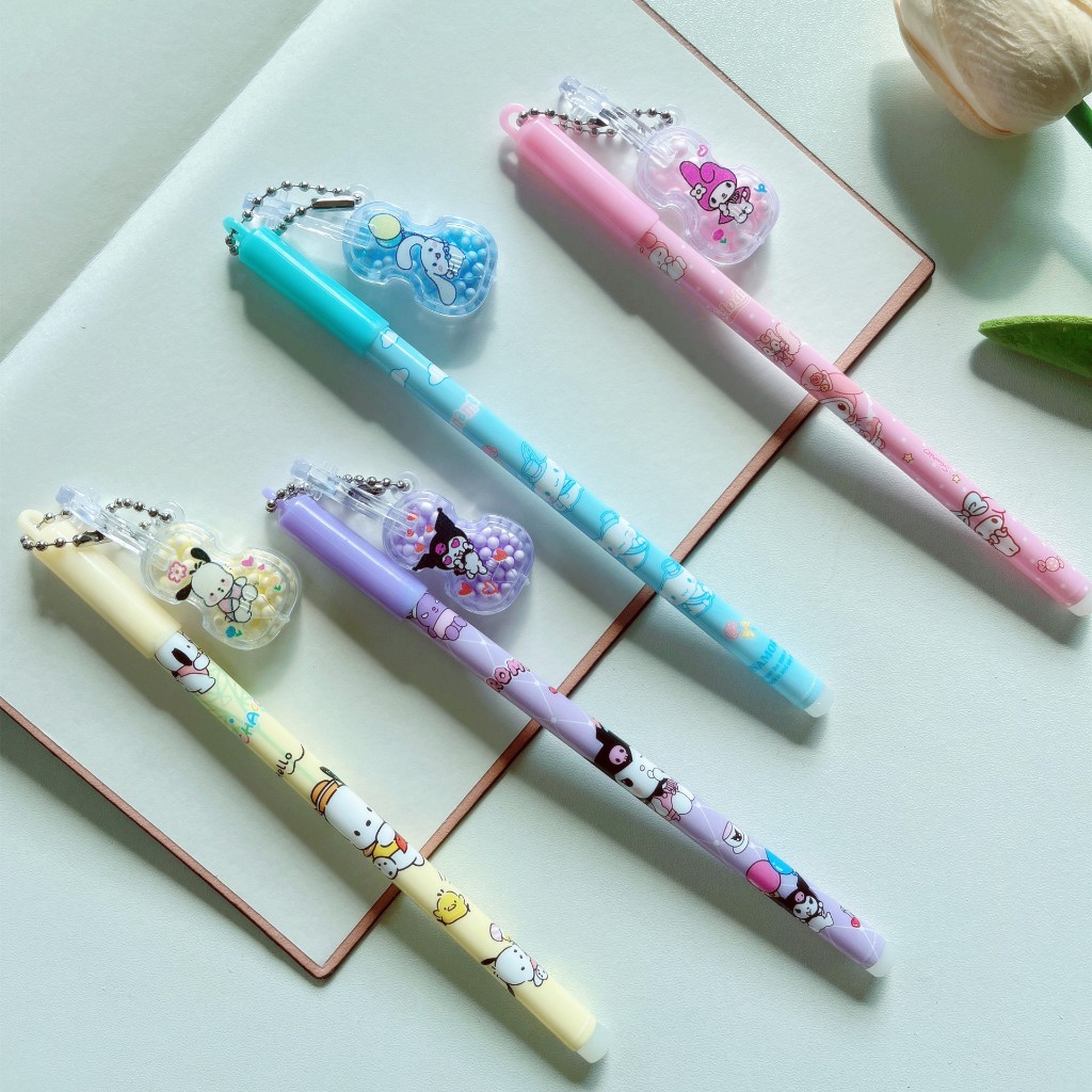 Jual Pulpen Mekanik Gel Sanrio My Melody - Kuromi - Chinamon - Purin ...