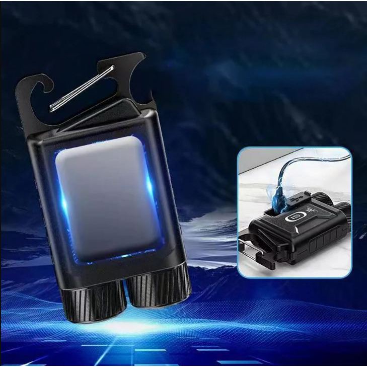 Jual LED COB Senter Portabel Lentera Tipe-C USB Pengisian Lampu Kerja ...