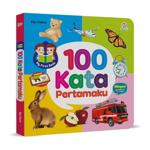 Jual Ziyadbooks - Buku Anak 1 Tahun - 100 Kata Pertamaku - Boardbook ...