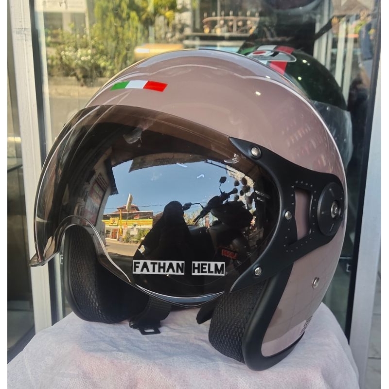 Jual HELM PILOT ITALY ORIGINAL PREMIUM SNI (Free BUBBLE WRAP+KARDUS ...