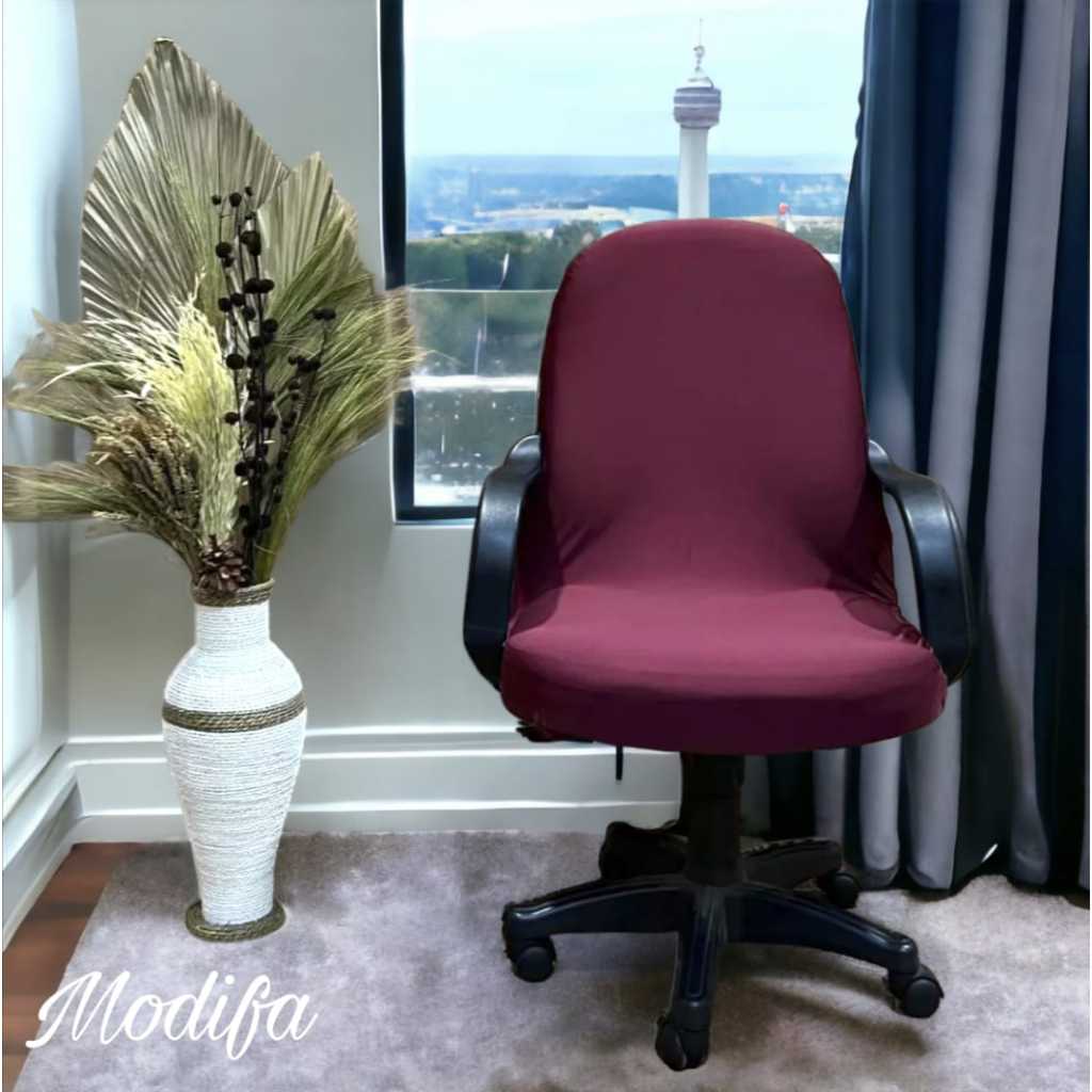 Jual OFFICE CHAIR COVER Polyester Spandex elastis / Sarung pelindung