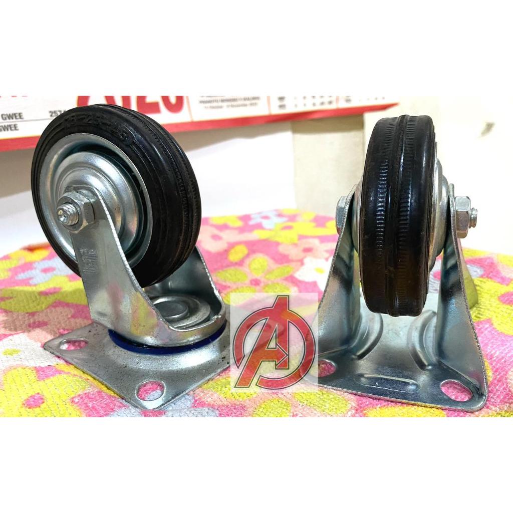 Jual Roda caster ukuran 3 inch hidup | Shopee Indonesia