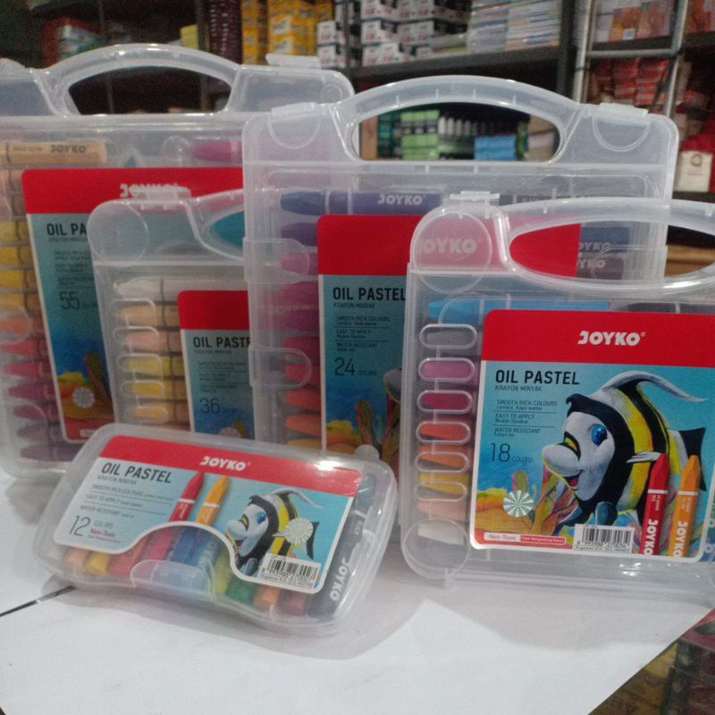 Jual CRAYON JOYKO CRAYON SET CRAYON TITI CRAYON OIL PASTEL CRAYON ANAK