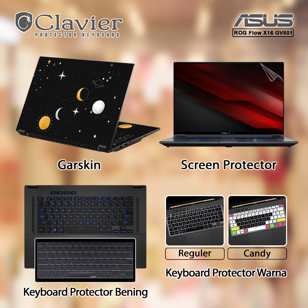 Jual Cover Keyboard Screen Protector Garskin Laptop Anti Gores Asus ROG ...