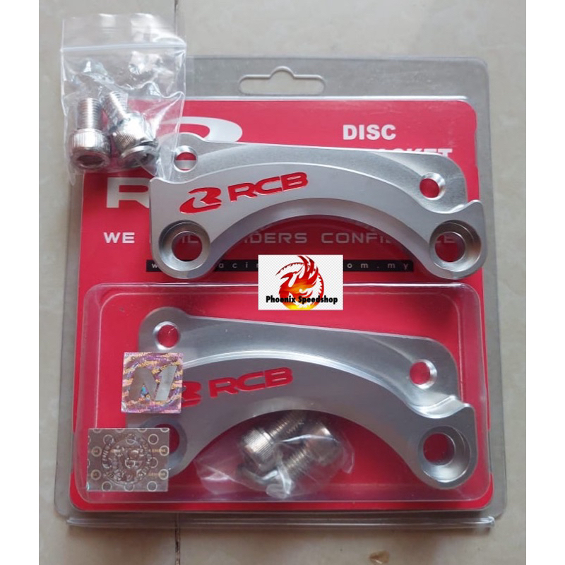 Jual Breket Kaliper RCB Full CNC Piringan Cakram 267mm Jupiter Mx, Vega