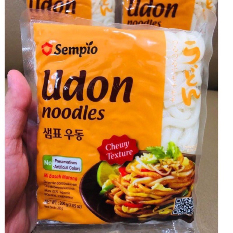 Jual Sempio Fresh Udon Noodle / Mie Tebal / Mie Udon Segar Instant 200