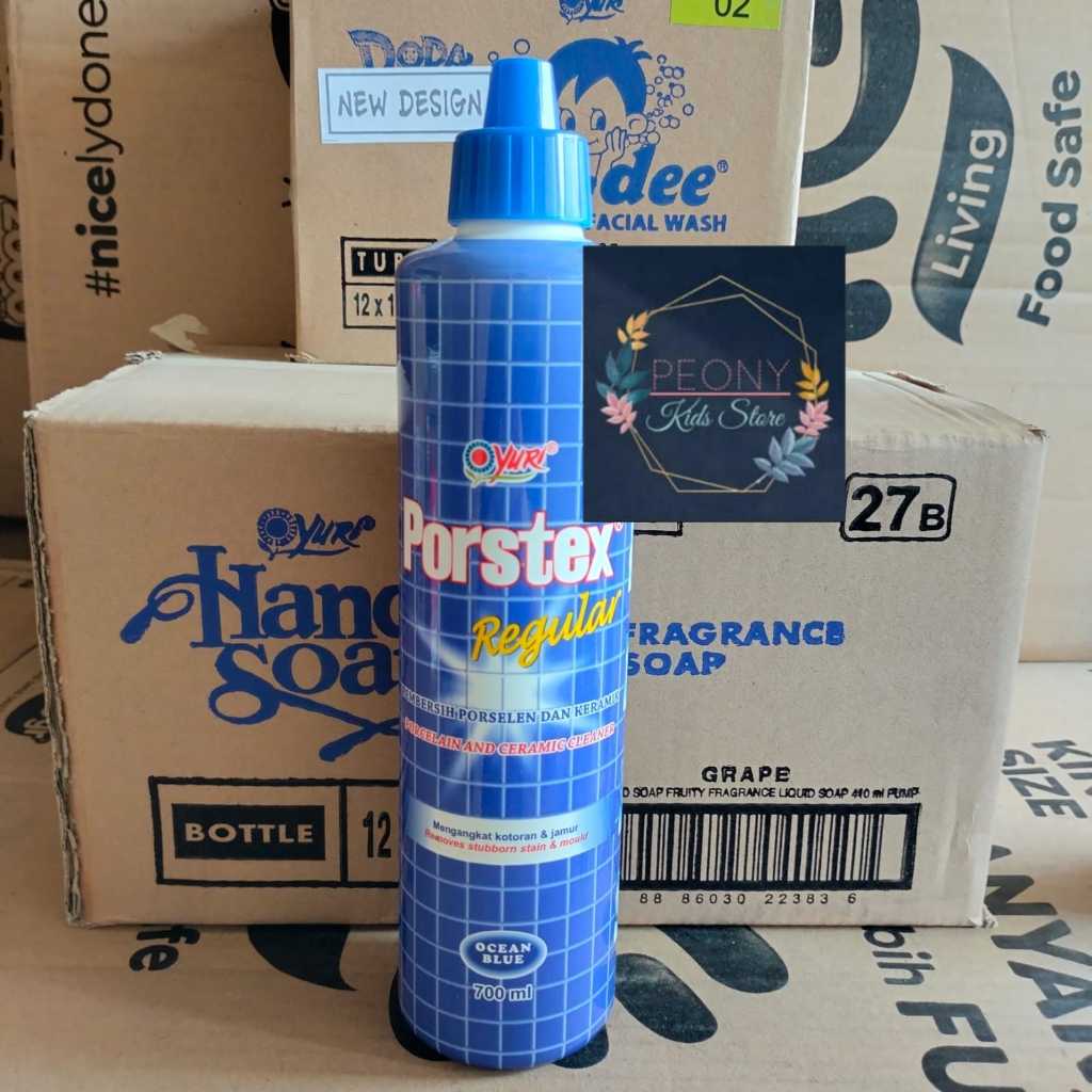 Jual PORSTEX YURI reguler pembersih porcelain & keramik/cairan ...