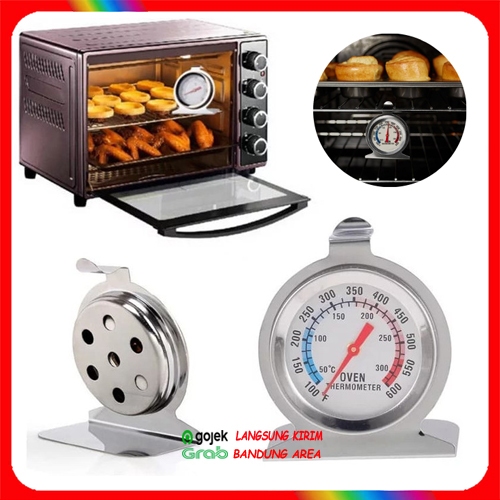 Jual Termometer Oven Thermometer Alat Ukur Suhu Panas Oven Stainless