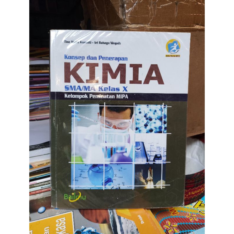 Jual BUKU ORIGINAL BEKAS KONSEP DAN PENERAPAN KIMIA KELAS 123 10 11 12 ...