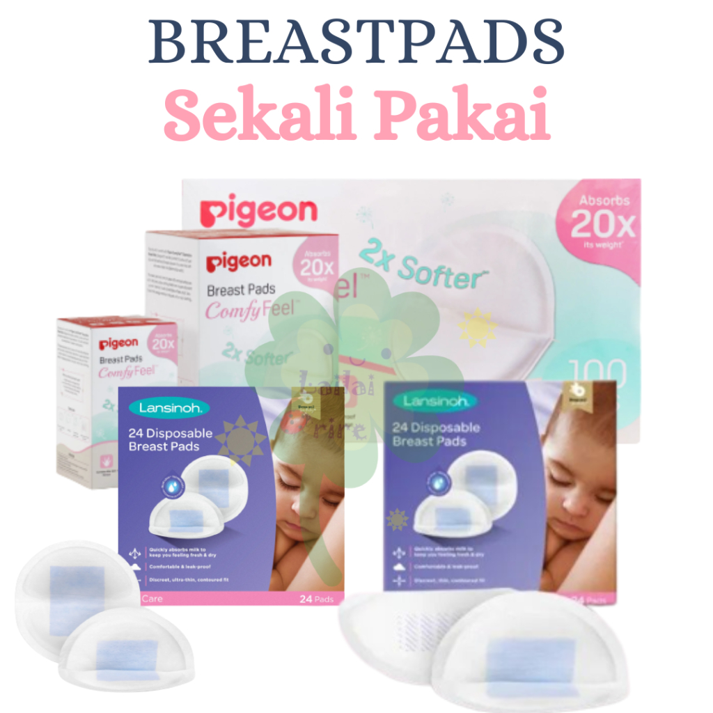 Jual Murah Pigeon Breast Pad Comfy Feel Bantalan Payudara - 12 Pcs