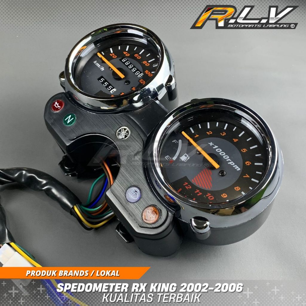 Jual SPEEDOMETER SPEDO SPIDO ASSY RX KING NEW 2002-2006 BEST PRODUK ...