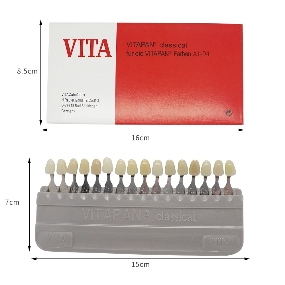Jual Dental shade guide VITA VITAPAN classical acuan panduan warna gigi ...