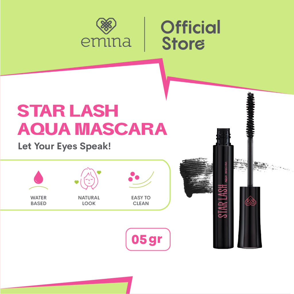 Jual Emina Star Lash Aqua Mascara 5 gr Maskara Waterproof Shopee
