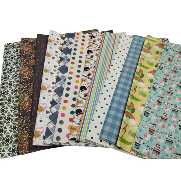 Jual Kertas Kado / Paper Wrap / Hadiah Pernikahan / Hadiah Ulang Tahun ...