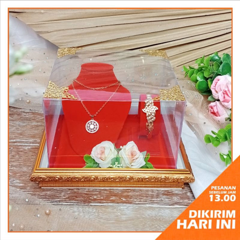 Jual Frame Perhiasan Gelang Kalung dengan Display untuk Mahar ...