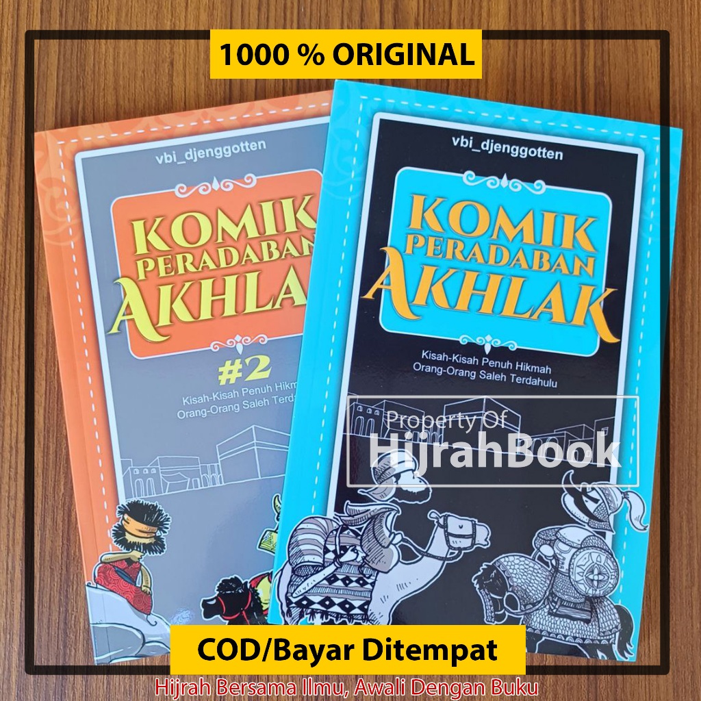 Jual Paket Buku Komik Peradaban Akhlak Buku Kisah Penuh Hikmah Orang ...
