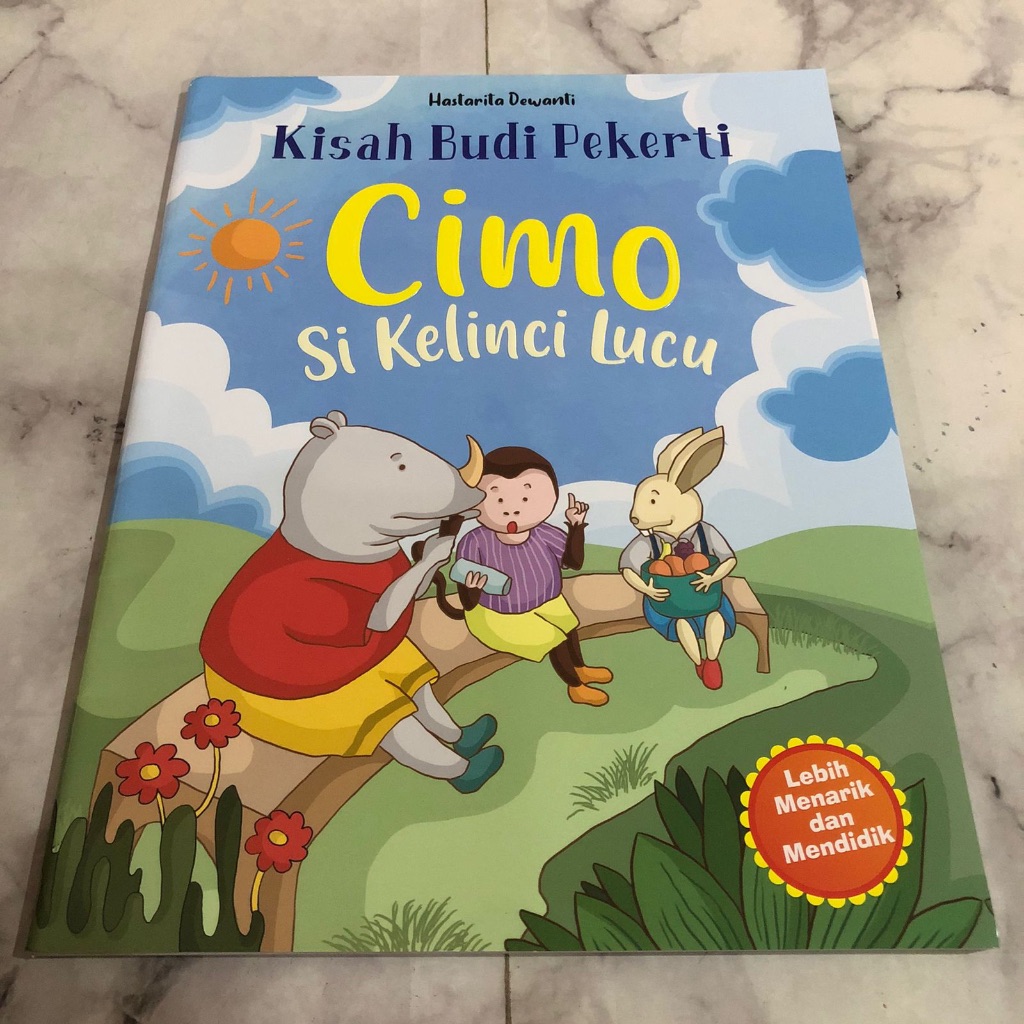 Jual Kisah Budi Pekerti Cimo Si Kelinci Lucu Lebih Menarik Dan Mendidik ...