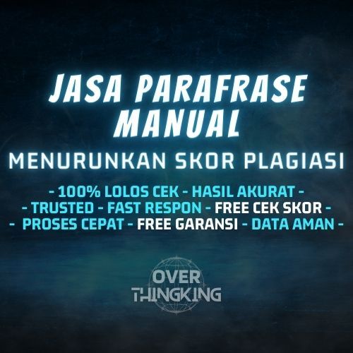 Jual JASA PARAFRASE MANUAL - MENURUNKAN PLAGIASI 100% LOLOS - TERPERCAYA | Shopee Indonesia