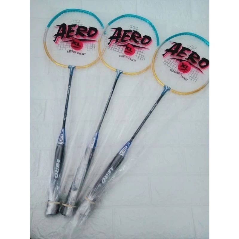 Jual Mainan Raket Bulutangkis Aero / Raket JS badminton | Shopee Indonesia