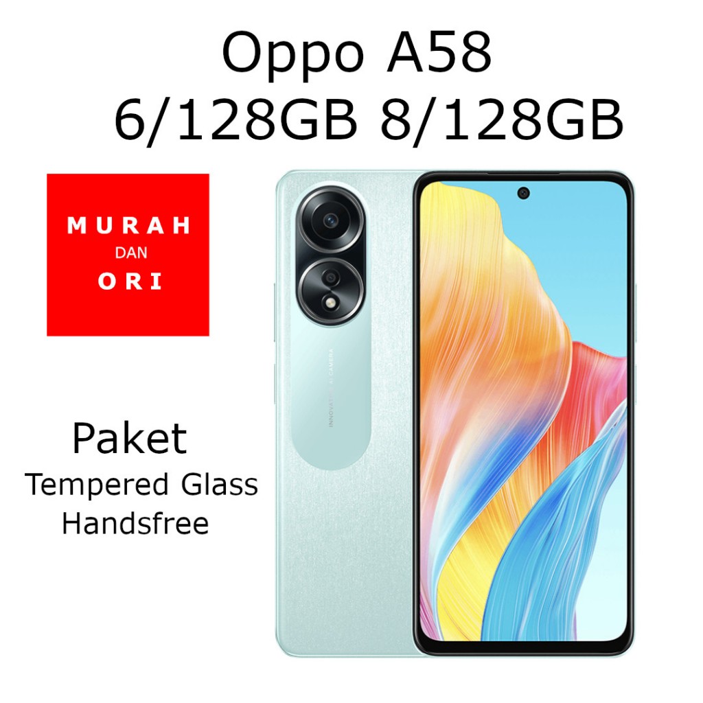 Jual Oppo A58 NFC 6/128GB 8/128GB | Shopee Indonesia