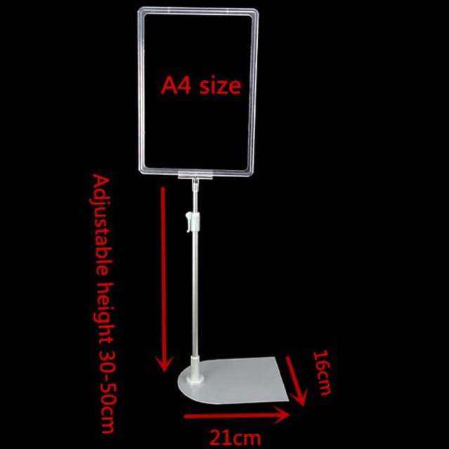 Jual SS-11 Pop Up Frame Promosi Ukuran A4 With Sign Stand Papan Harga ...