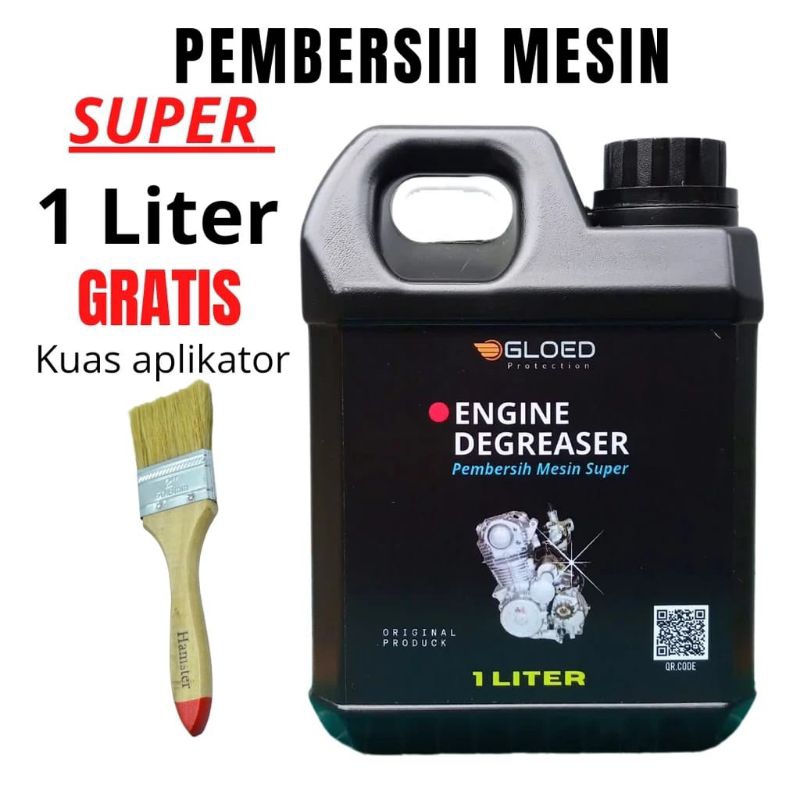 Jual Engine Degreaser 1 Liter / Pembersih Mesin Cairan Pembersih Kerak ...