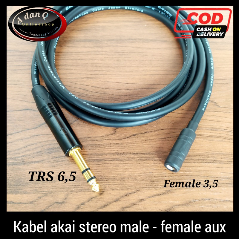 Jual Kabel Extension Kabel Sambung Jack Aux Female To Akai Stereo