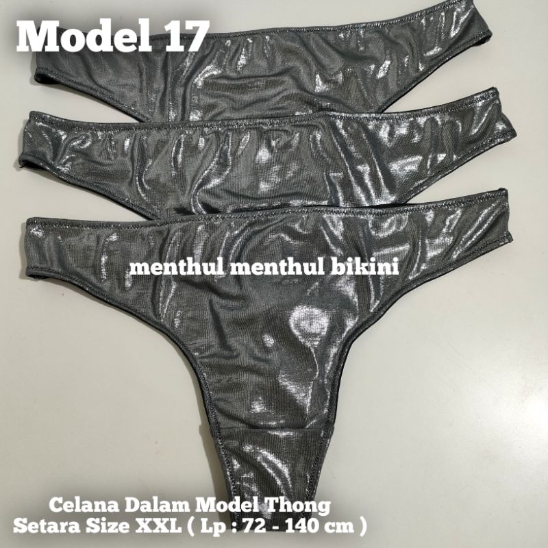 Jual Jumbo Bigsize Setara Size Xxl Celana Dalam Wanita Gstring Thong G String Panty Cheeky Lace